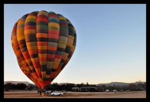 hot air balloon