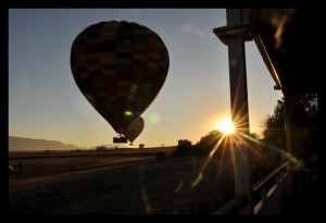 hot air balloon
